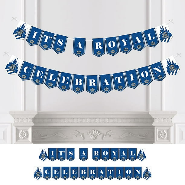 Decoration It's a Boy Little Prince Banner Baby Shower Bunting Blue. Decoration It's a Boy Little Prince Banner Baby Shower Bunting Blue.